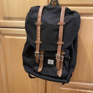 Herschel Supply Company Black and Brown  Backpack